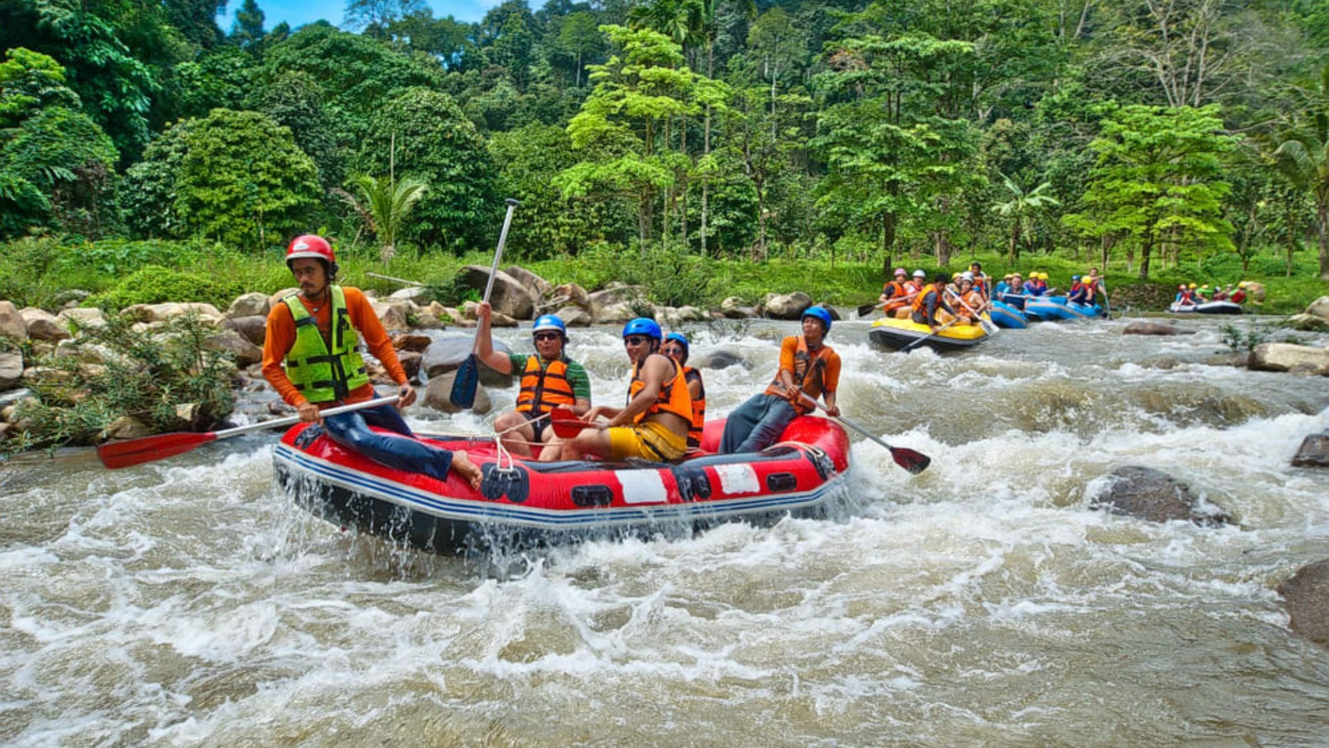 rafting