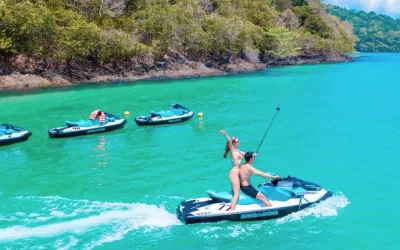 TOUR EN JETSKI 5 ISLAS 6 PUNTOS A VISITAR CON SNORKELING