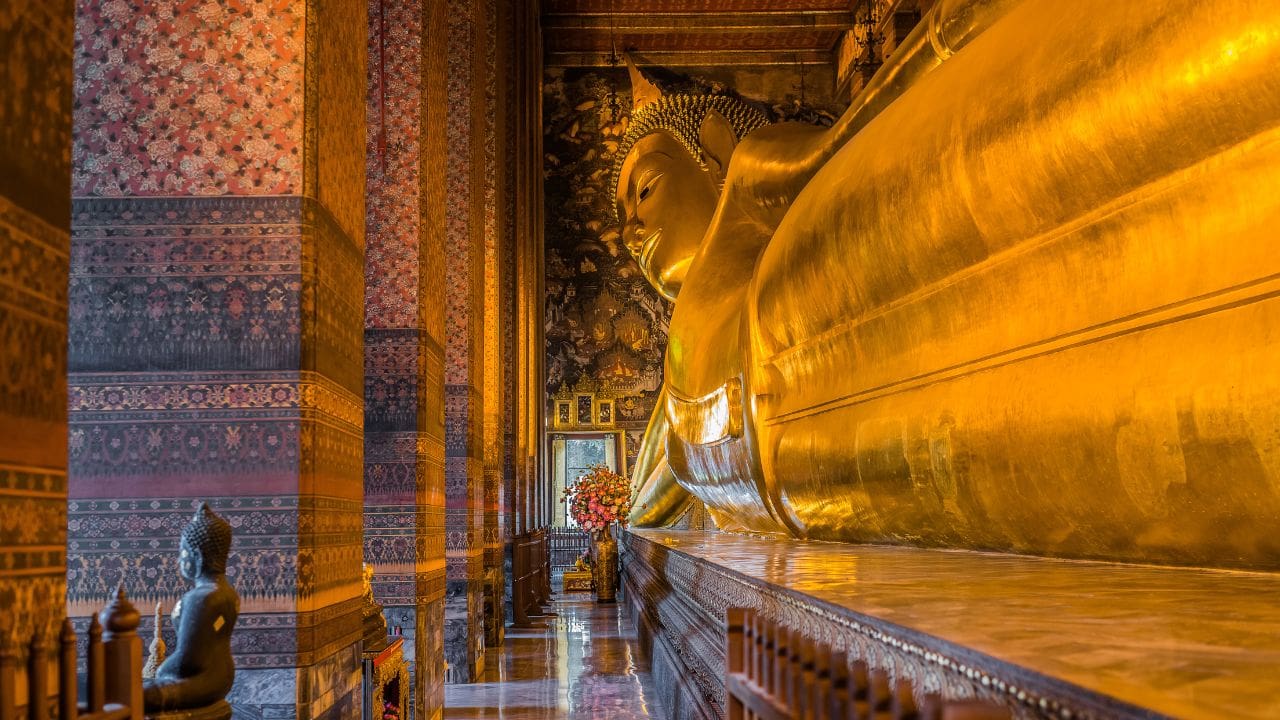 Wat Pho Bangkok WAT PHO reclining Buddha Bangkok